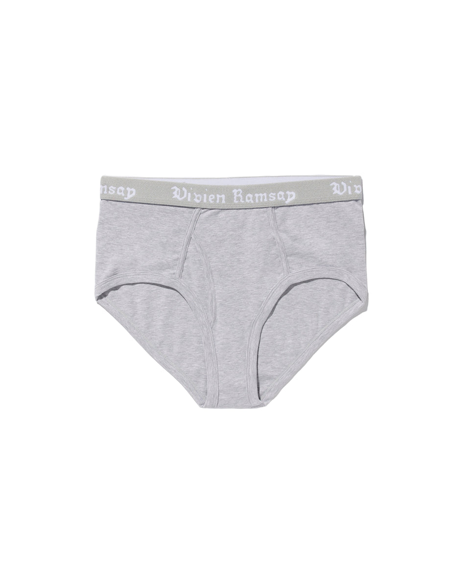 Boy Brief Heather Grey (3 Pack)
