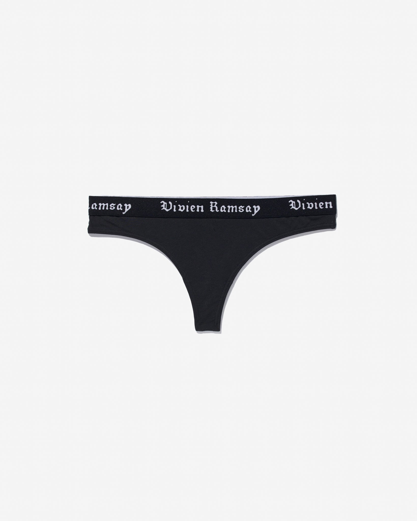 Thong Black (3 Pack)