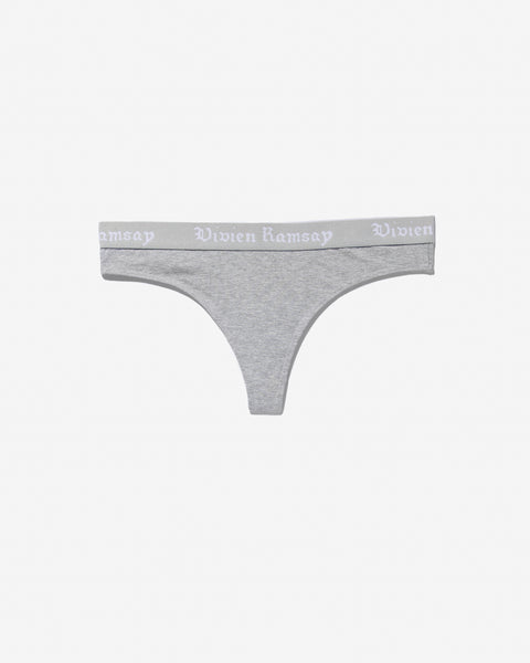 Thong Heather Grey (3 Pack)
