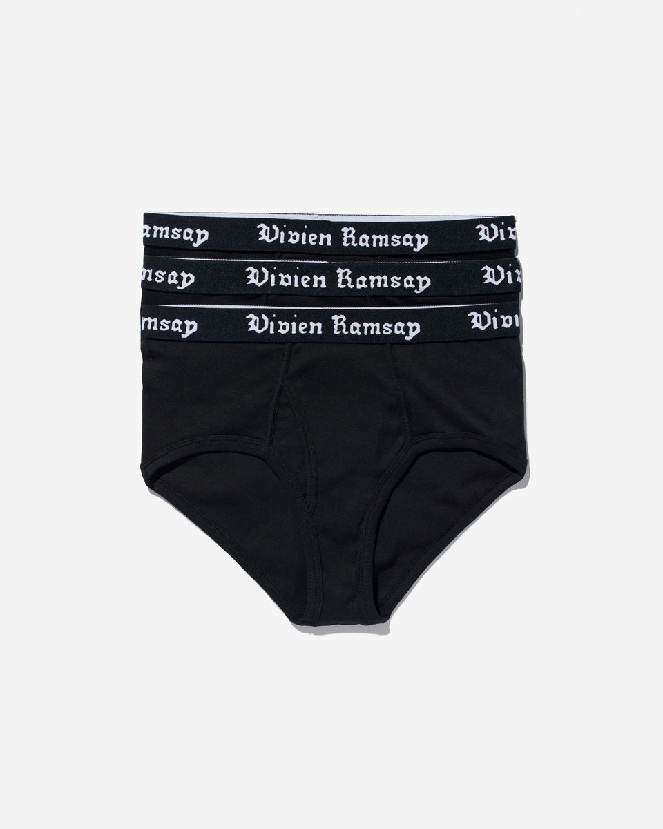 Boy Brief Black (3 Pack)