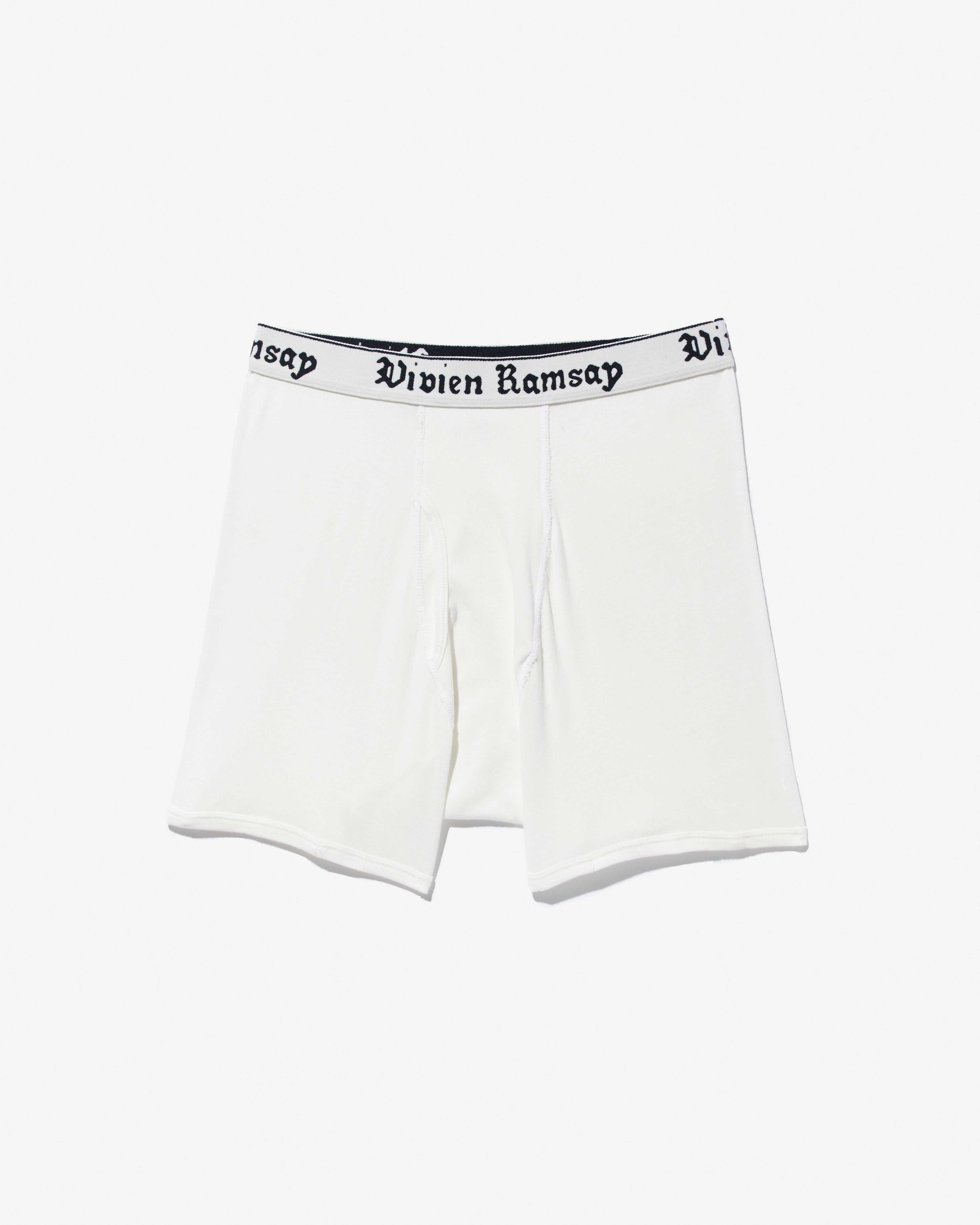 417 エディフィス（417 EDIFICE）/VIVIEN RAMSAY / ヴィヴィアンラムゼイ BOXER BRIEF(3 PACK) Boxer Brief White (3 Pack) – Vivien Ramsay Studio Inc.