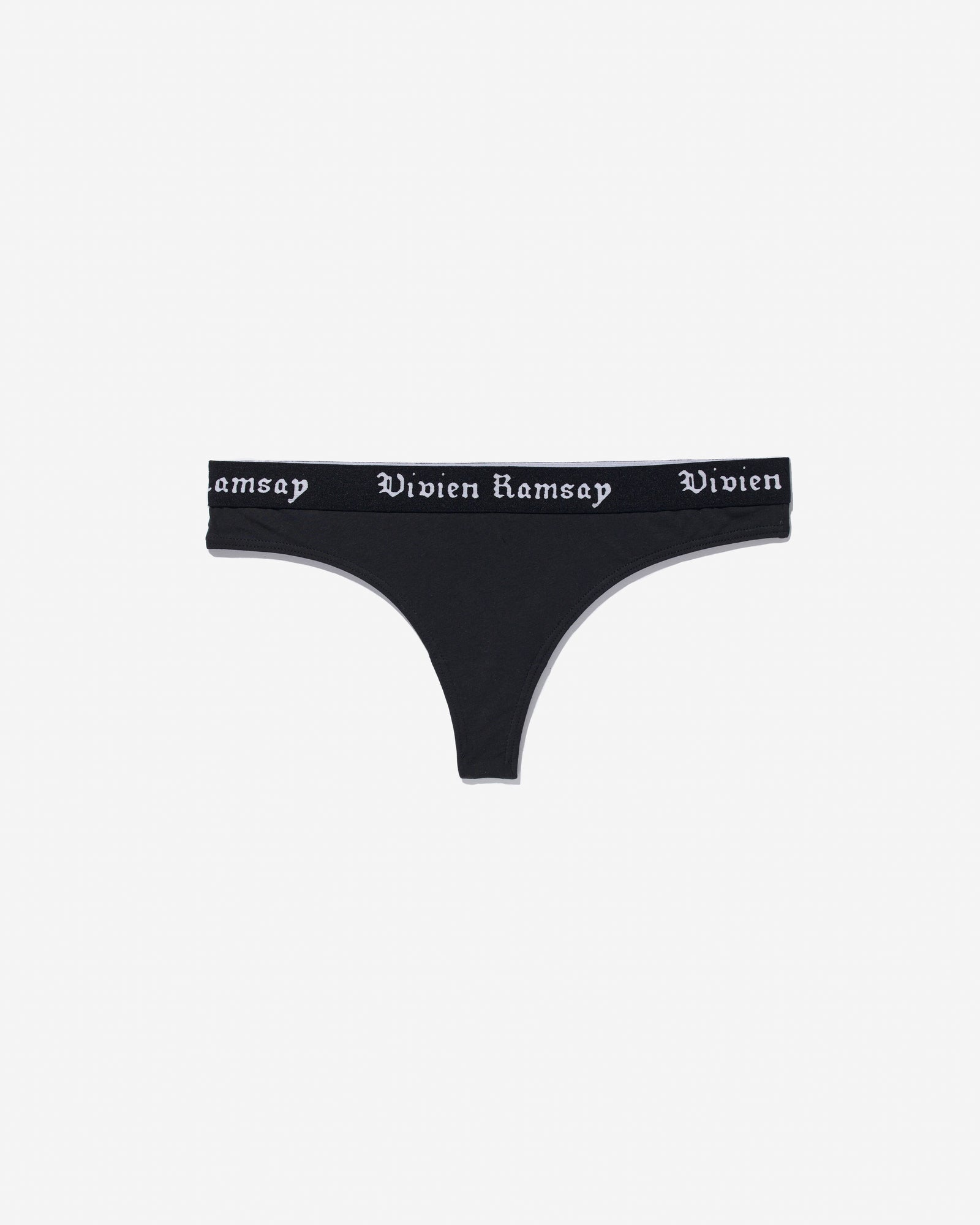 Thong Black (3 Pack)